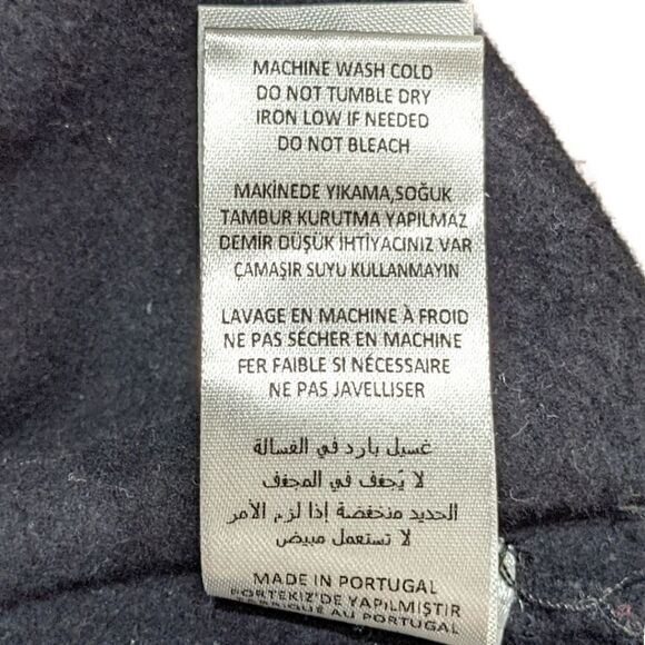 Opening Ceremony Women's Black Front Laced Collared Sweater Size S/P - Picture 8 of 8